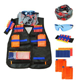 Tactical Vest Refill Darts Magazine Strap Kits B for Nerf Guns N-Strike Elite Series