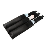 Worker Mod Triple Magazine Clip Pouch Bag for Talon Short Darts Clip Color Black Nerf modify toy