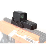 Tactical 512 Scope Sight Green Dot Attachment Rails for Nerf Blaster Modify Toy