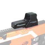 Tactical Top Scope Sight Attachment Black for Nerf Blaster Rail Mount Nerf Modify Toy