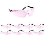 8PCS Safety Glasses Protect Goggle Pink for Nerf  Kids Outdoor Games Playing Toy