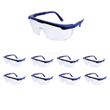8PCS Safety Glasses for Nerf War Kids Outdoor Games Clear Lens Protective Goggle