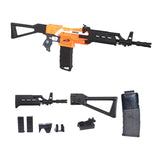 BlasterMod AK Style Imitation kits Black Plastic Combo Item for Nerf Stryfe Modify Toy