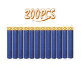 200pcs Refill Darts Bullets Hollow Tip Soft Foam Full Size for Nerf Toy Gun Blasters 7.2cm