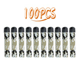100PCS Whistler Soft Foam Darts Bullet 1.4*7.3cm for Nerf N-Strike MAVERICK VULCAN EBF-25 Toy Camo pattern