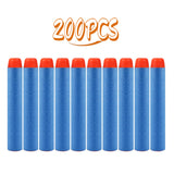 200pcs Refill Darts Bullets Hard Tip Soft Foam for Nerf Toy Gun Blasters 7.2cm - worker nerf