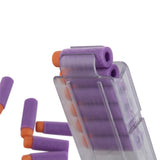 Worker Mod 200PCS 3Gen Short Darts Stefan Foam Purple for Nerf Modify Toy - BlasterMOD