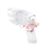 Worker Mod Hurricane Semi-automatic Electric Blaster Modify Toy Color Blue and Clear