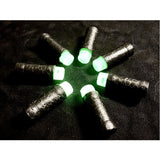 100PCS Azure Dragon Foam Darts Stefan Short Darts Glow in the dark Fluorescence for Nerf Modify Toy