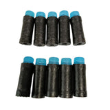 100PCS Azure Dragon Foam Darts Stefan Short Darts Glow in the dark Fluorescence for Nerf Modify Toy