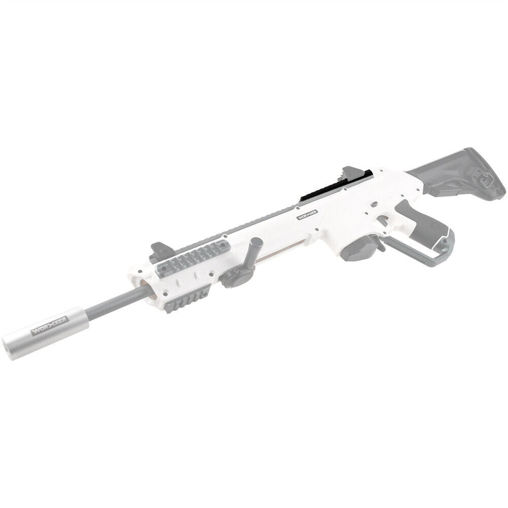 Blaster Railing Worker MOD Top Rail Elevation 3D Printed Black for Harrier Blaster ...