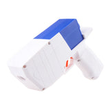 Worker Mod Hurricane Semi-automatic Electric Blaster Modify Toy Color Blue and Clear