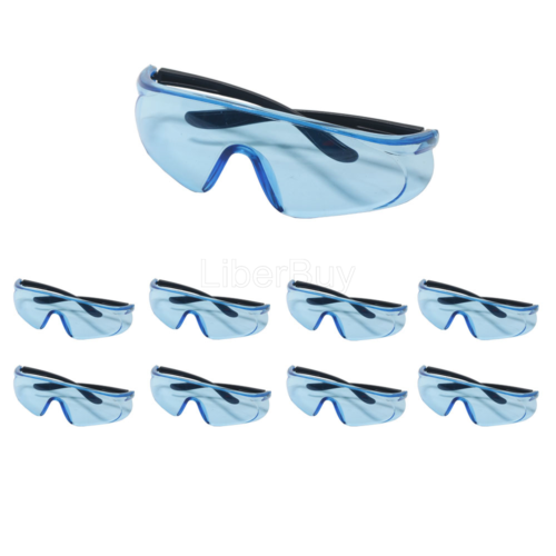 nerf safety goggles 8PCS Safety Glasses for Nerf Kids Outdoor Games Blue Protect Goggle