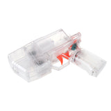 Worker Mod Hurricane Semi-automatic Electric Blaster Modify Toy Color Blue and Clear