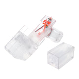 Worker Mod Hurricane Semi-automatic Electric Blaster Modify Toy Color Blue and Clear