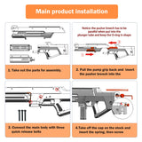 WORKER MOD Swift Blaster DIY Modify Toy