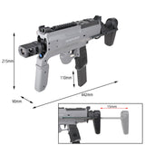 Worker MOD Phoenix 2.0 Blaster for Short Nerf Foam Darts Toy