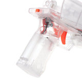Worker Mod Hurricane Semi-automatic Electric Blaster Modify Toy Color Blue and Clear