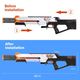 WORKER MOD Swift Blaster DIY Modify Toy