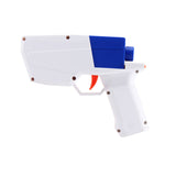Worker Mod Hurricane Semi-automatic Electric Blaster Modify Toy Color Blue and Clear