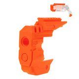 Worker Mod Front Barrel Rail kit Orange 3 D Printed for Nerf HammerShot Modify Toy - worker nerf