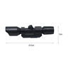 Tactical Shoulder Stock Scope Sight Cap Black Combo 3 Items for Nerf STRYFE Toy - BlasterMOD