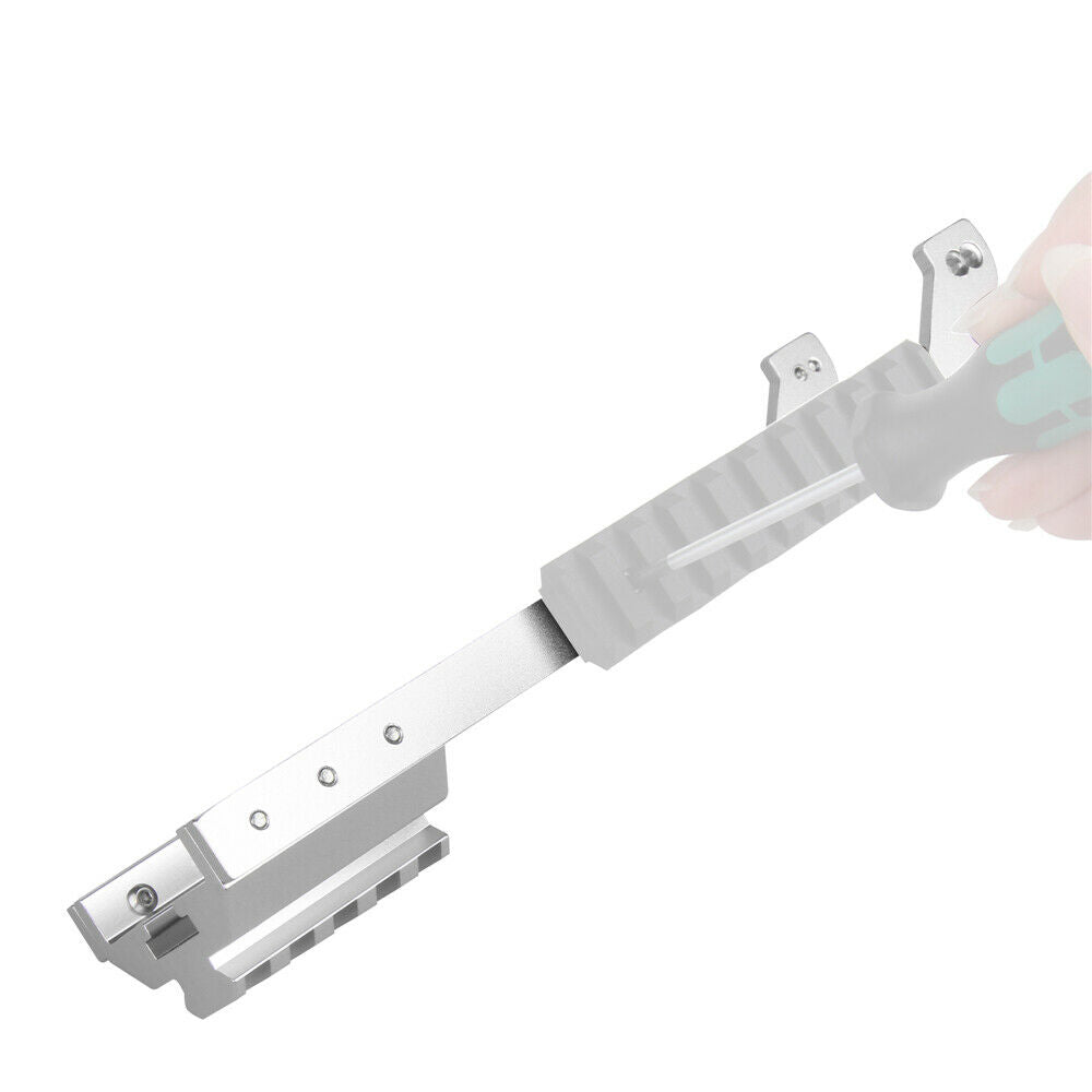 Worker Mod Pump Kit Prime Rods aluminum Silver for Nerf RETALIATOR Modify Toy - BlasterMOD