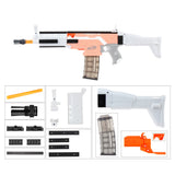 Worker Mod F10555 Imitation FN SCAR Combo Item White For Nerf Stryfe Modify Toy