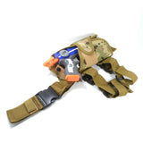Blastermod Tactical Holster Pouch Bag Nylon Fabric for Nerf HammerShot Double Strike Toy - BlasterMOD