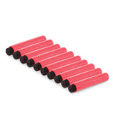 Worker Mod 10PCS EVA Foam Darts Soft Rubber Tip  Bullet Red for Nerf Blaster Refill Toy - BlasterMOD
