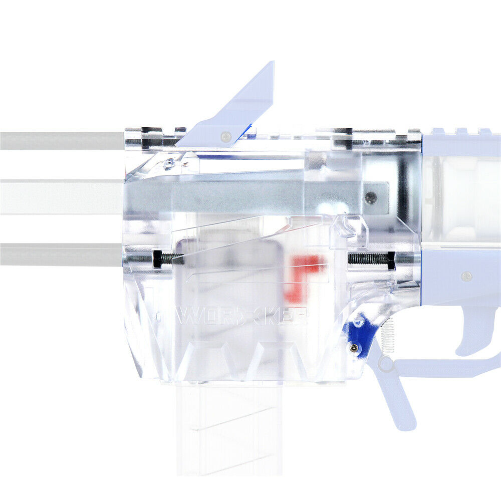 Worker Mod Magwell Transparent PC Injection Molding for F10555 Caliburn Blaster - BlasterMOD