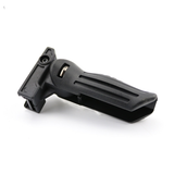 Vertical Sniper Foldable Foregrip Hands Grip for Nerf Rail Mount Modify Toy Black - BlasterMOD