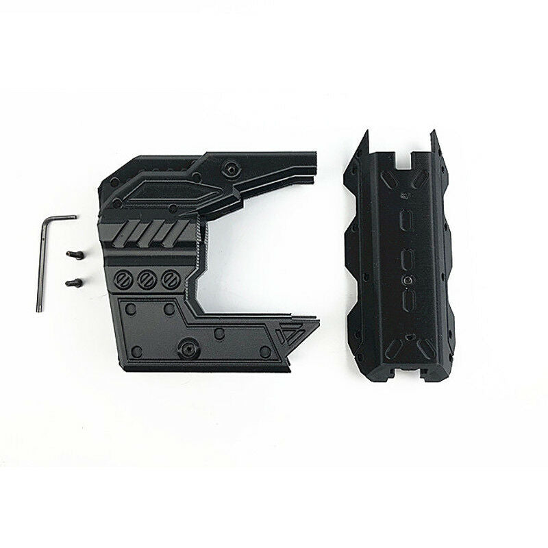 MaLiang 3D Printed Hades Barrel Top Cover Black for Nerf HammerShot Modify Toy - BlasterMOD