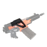 SBR Stock Attachment with Worker Folding Buffer Tube Adapter for Nerf Modify Toy - BlasterMOD