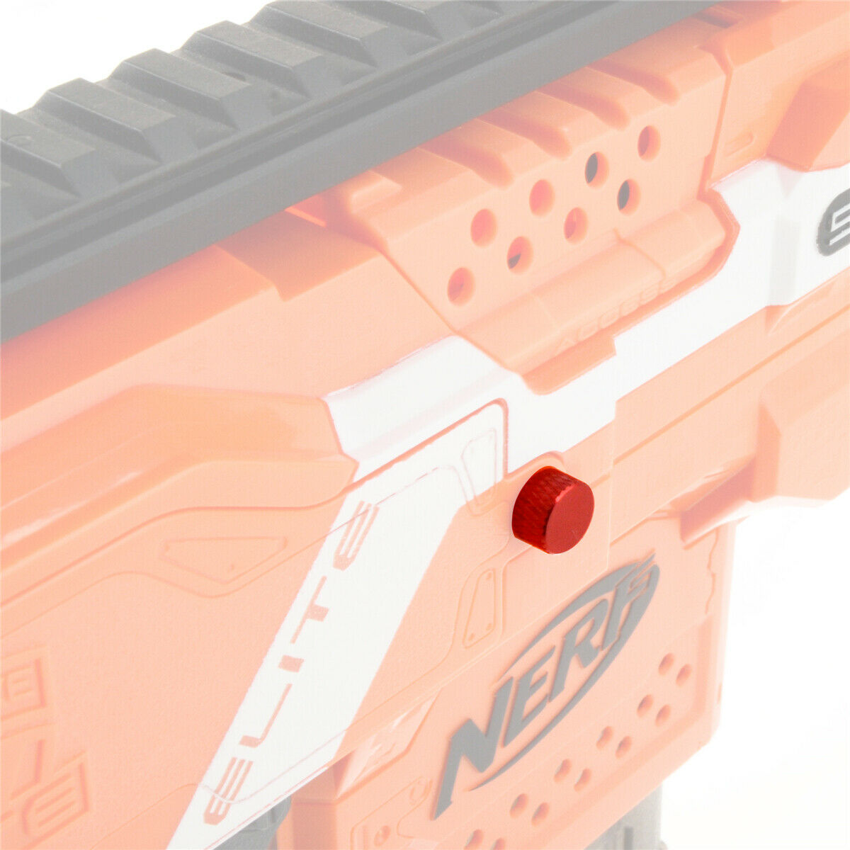 WORKER MOD Thumb Screw Red Metal Battery Cover Screw for Nerf Stryfe Swordfish Dominator Blaster Toy - worker nerf