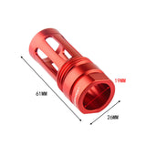 Worker Mod Knigh Flash Hider Cap Type for Barrel Tube Nerf Modify Toy - worker nerf