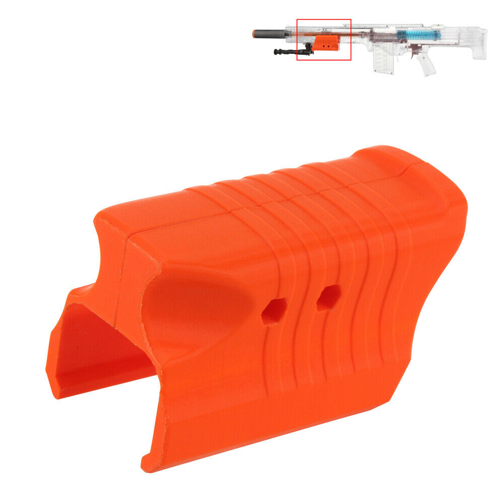 Worker Mod F10555 Terminator Hand Grip A Front Handle 3D printed Orange Color - BlasterMOD