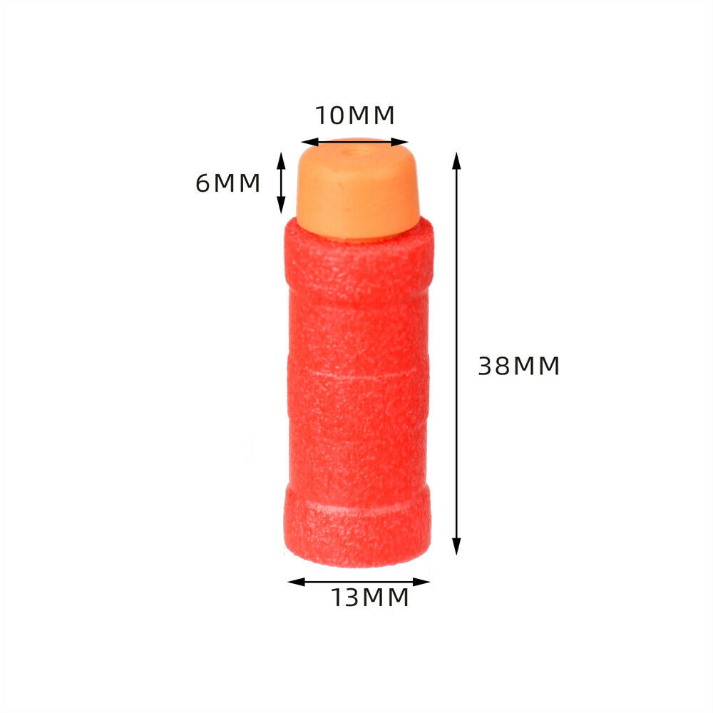 WORKER MOD 200PCS Bamboo Stefan Short Darts Red Half Length for Modify Toy - BlasterMOD