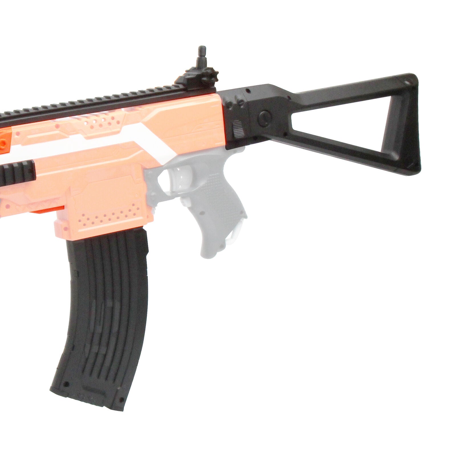 Worker Mod F10555 FN SCAR Imitation Kits NO.152 A Type (AK Stock) D 3D Printed for Stryfe Toy - worker nerf