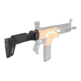 Worker Mod F10555 AK-12 Fixed Shoulder Stock 3D Printed No.153 B for Nerf N-strike elite Blaster - BlasterMOD