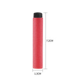 Worker Mod 10PCS EVA Foam Darts Soft Rubber Tip  Bullet Red for Nerf Blaster Refill Toy - BlasterMOD