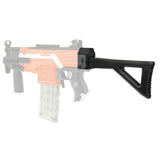 Worker Mod F10555 MP5 Fixed Shoulder Stock 3D Printed No.114 C for Nerf N-strike elite Blaster - BlasterMOD