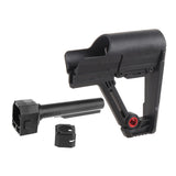SBR Stock Attachment with F10555 Fixed Buffer Tube Adapter for Nerf Modify Toy - BlasterMOD