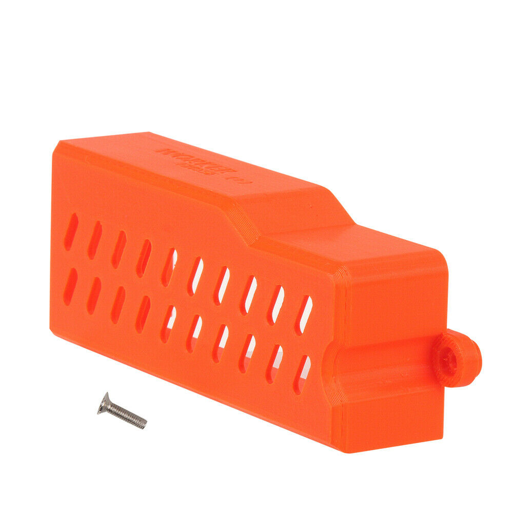 Worker Mod F10555 Extended LiPo Battery Cover Orange 3D Printed for Nerf Stryfe Modify Toy - BlasterMOD