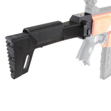 Worker Mod F10555 AK-12 Fixed Shoulder Stock 3D Printed No.153 B for Nerf N-strike elite Blaster - BlasterMOD