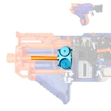 Worker Mod Upgrade Flywheel Motor kits Blue Diamond Pattern for NERF N-Strike Elite Infinus Toy - BlasterMOD