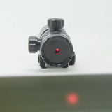 Tactical Laser Sight Red Dot with 5cm Picatinny Rail Mount for Nerf Modify Toy - BlasterMOD