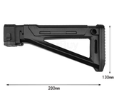 Worker Mod F10555 MOE AK Folding Shoulder Stock 3D Printed No.176 for Nerf N-strike elite Blaster - BlasterMOD