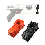 MaLiang Extended Hop-Up Muzzle Brake Type C 3D Printed 2 Color for Nerf Rival Kronos - BlasterMOD