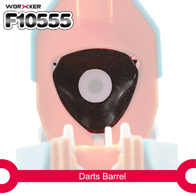 Worker Mod Single Shot Shell Barrel Rear Loading 3D Printed for Nerf Zombie Strike Sledgefire Modify Toy - BlasterMOD